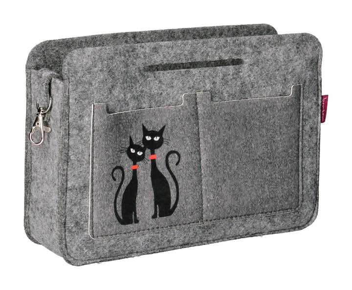 Prémiový organizér do kabelky Organizér do kabelky Organizér do kabelky Felt Black Cats