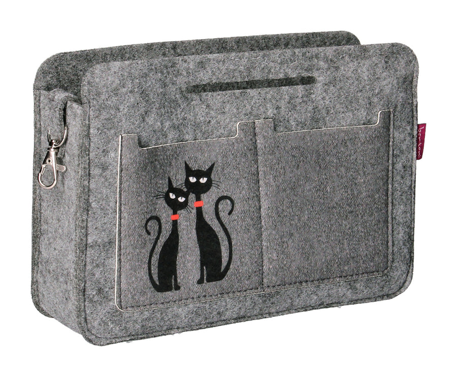 Prémiový organizér do kabelky Organizér do kabelky Organizér do kabelky Felt Black Cats