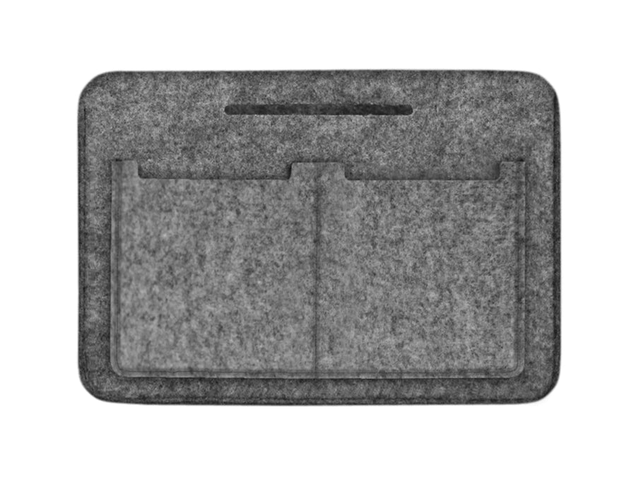 Prémiový organizér do kabelky Organizér Felt Grey šedý
