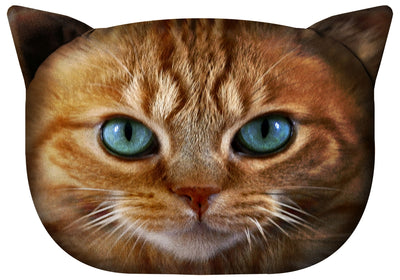 Designový polštář s motivem kočky Cat Cushion Dekorační polštář se skrytým zipem a výplní Cushion Benek