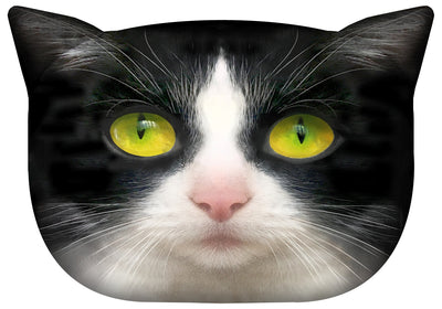 Designový polštář s motivem kočky Cat Cushion Dekorační polštář se skrytým zipem a výplní Cushion Panda