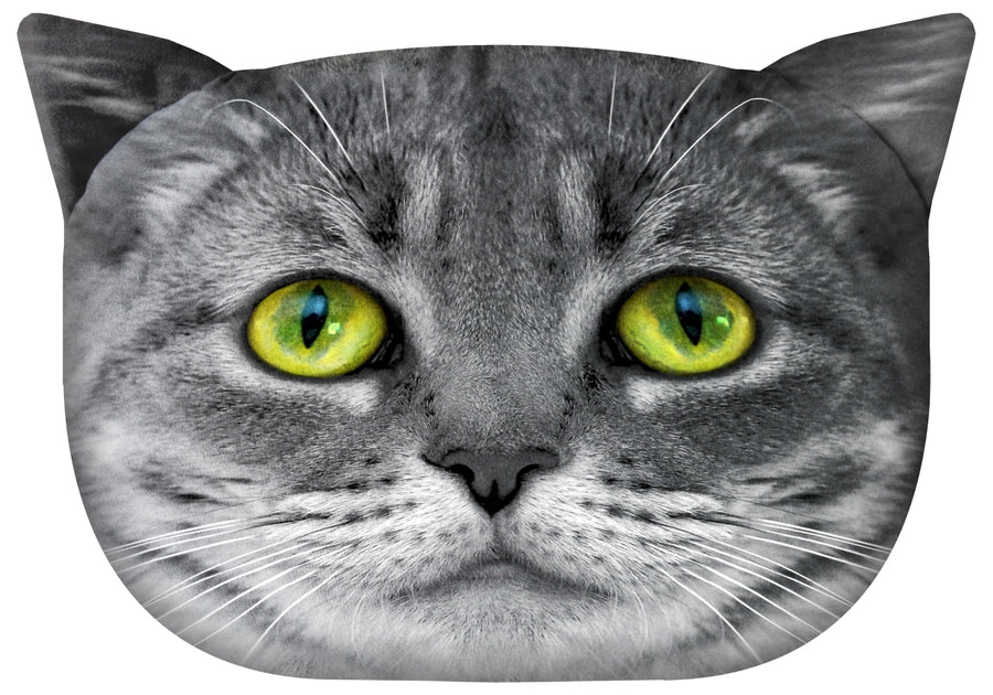 Designový polštář s motivem kočky Cat Cushion Dekorační polštář se skrytým zipem a výplní Cushion Lolek