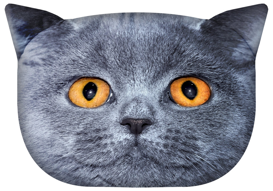 Designový polštář s motivem kočky Cat Cushion Dekorační polštář se skrytým zipem a výplní Cushion Leon
