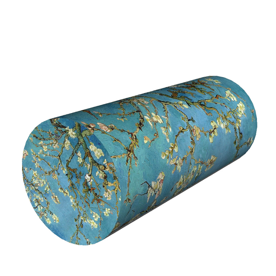 Bederní polštář na krk 40x15 cm Podpůrný polštář Thermoactive Foam Roll Pillow Almond