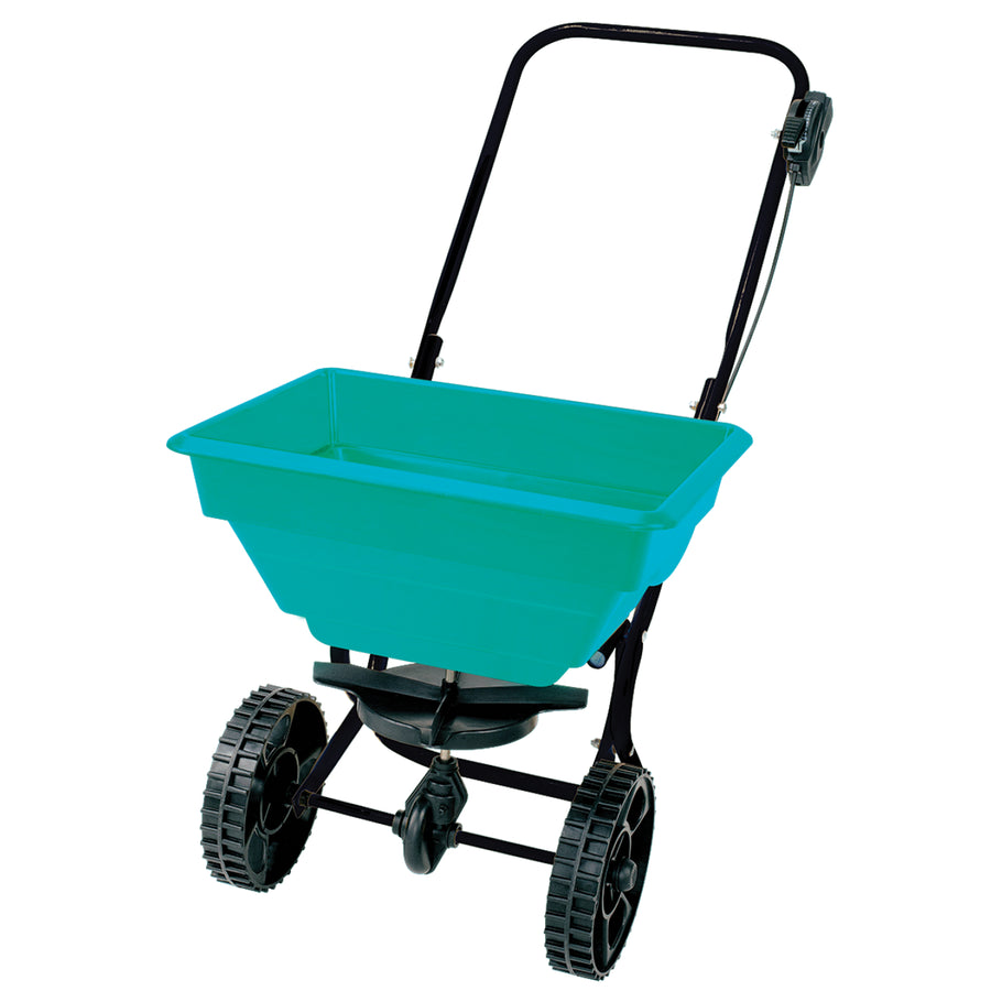 Zahradní secí stroj Greenmill GR0035 na kolečkách o objemu 15 litrů