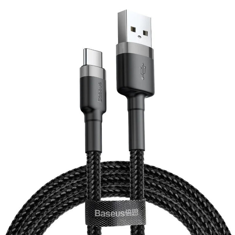 Zástrčka USB A - zástrčka USB-C 1m CATKLF-BG1 černý kabel Baseus