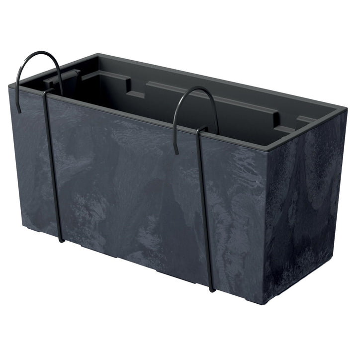 Květináč Urbi Beton Effect DUC400EW-S433 - antracitový