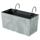 Skříňka Urbi Case Concrete Effect DUC400EW-422U s háčkem a smyčkou - betonová