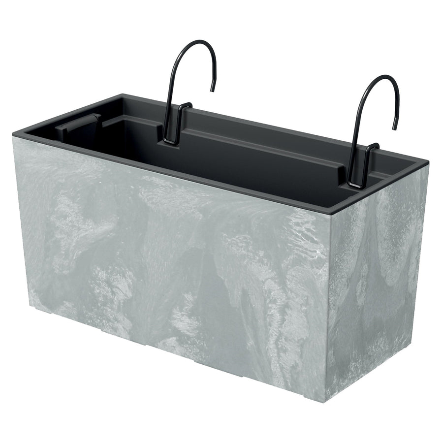 Skříňka Urbi Case Concrete Effect DUC400EW-422U s háčkem a smyčkou - betonová