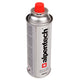Plynová náplň 380 ml Alpentech, certifikát: Pi 0875, v souladu s normou EN 521, butan, provozní rozsah -5 °C až +40 °C, IK300