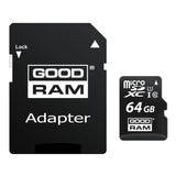 64GB paměťová karta microSD s adaptérem Goodram classpath 10