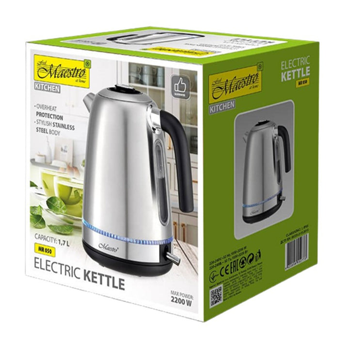 Rychlovarná konvice Maestro MR-050 1,7 l 2200 W z nerezové oceli