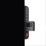 Elektrický ohřívač skla s konvektorem Elektrický ohřívač WiFi LED s dálkovým ovládáním 600W