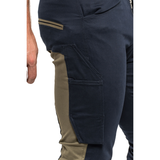 Kalhoty TUBBOS do pasu v tmavě modré/olivové barvě, velikost 56