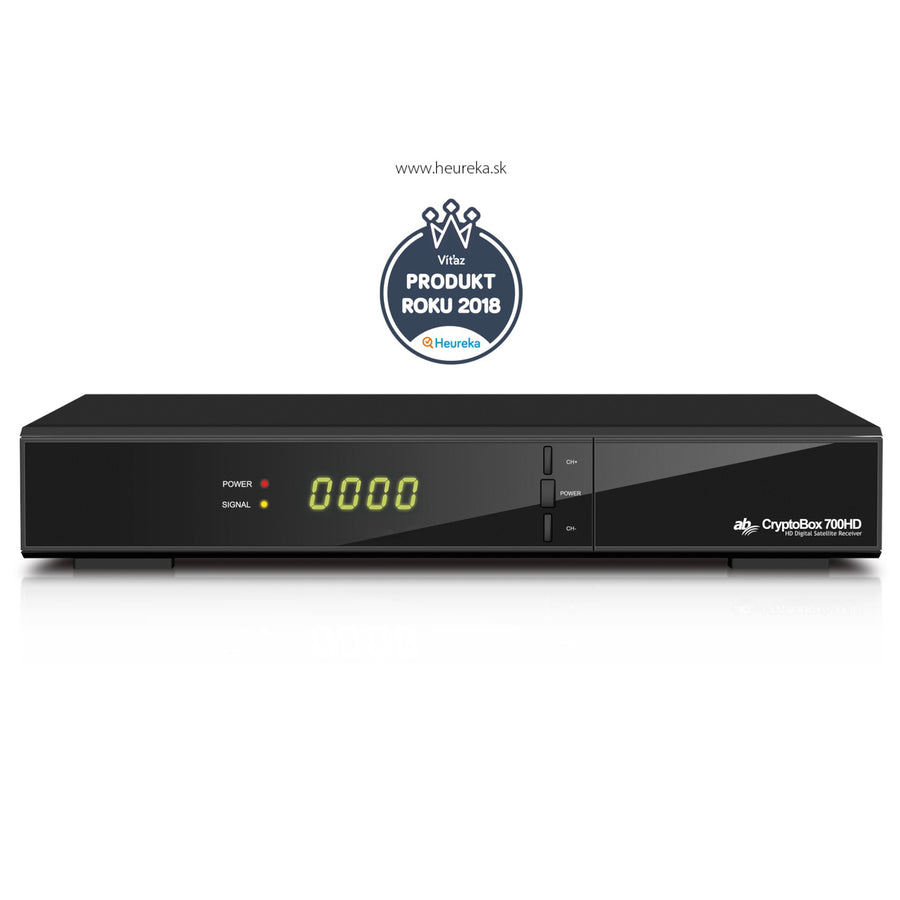 Přijímač AB Crypto Box 700HD / Nástupce nejúspěšnější řady satelitních přijímačů AB CryptoBox