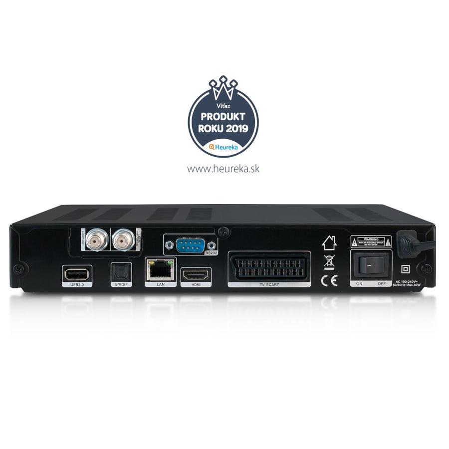 AB CryptoBox 750 FHD přijímač Crypto Box, H.265 HEVC
