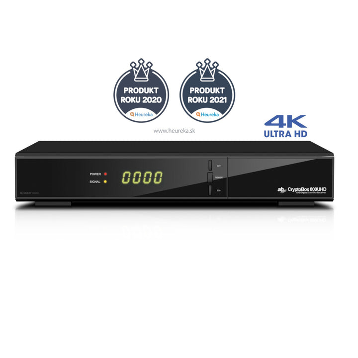 Přijímač AB Cryptobox 800 UHD / AB CR800UHD 4K - UHD