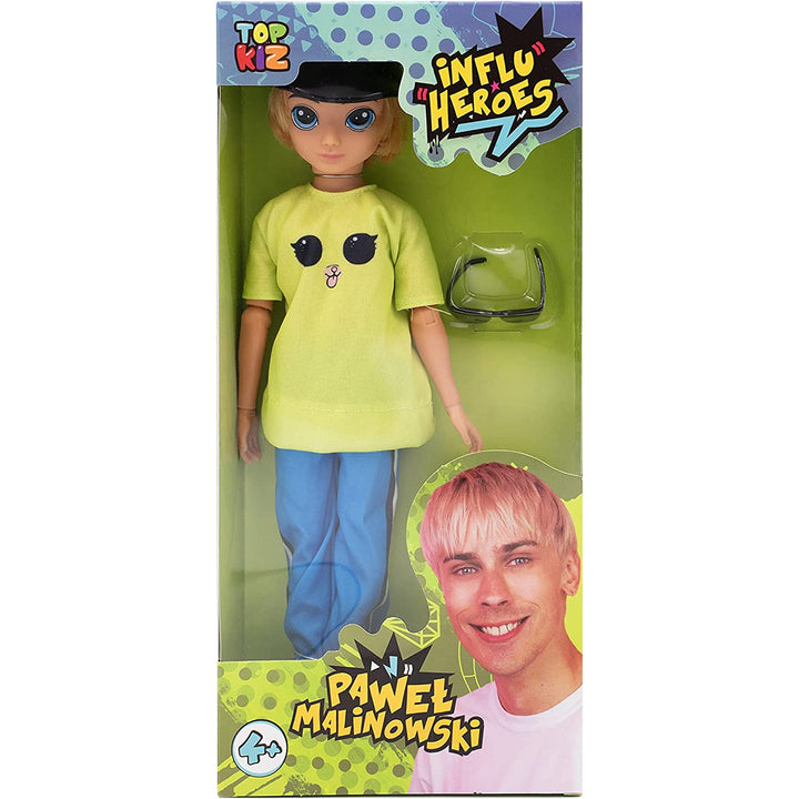 Influ Heroes Pawel Malinowski 30 cm panenka s příslušenstvím