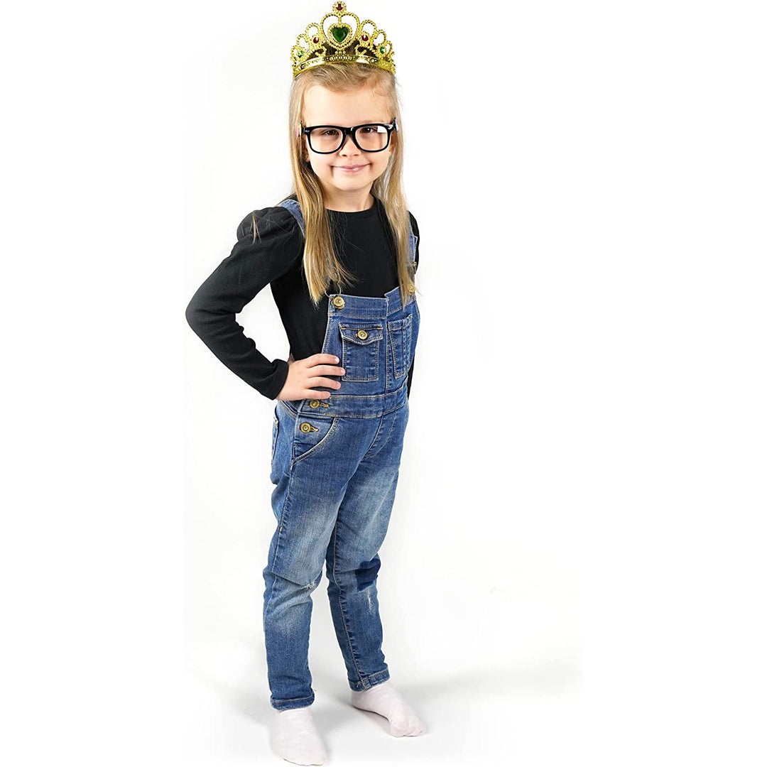 Influ Heroes Miss Aga oblékací sada paruka, korunka, brýle