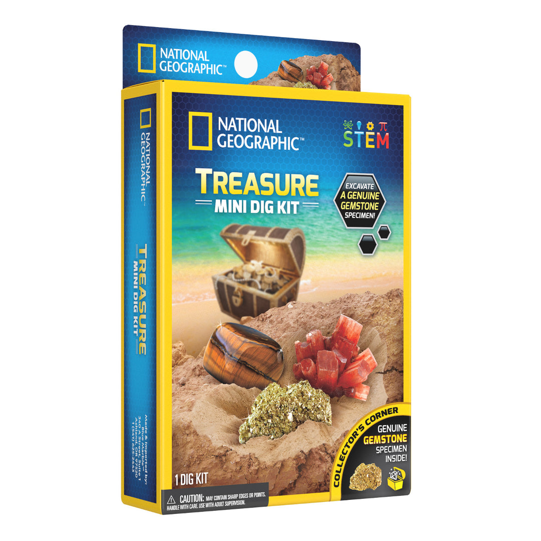 National Geographic - Truhla s pokladem (Impulse Treasure Mini Dig Kit)