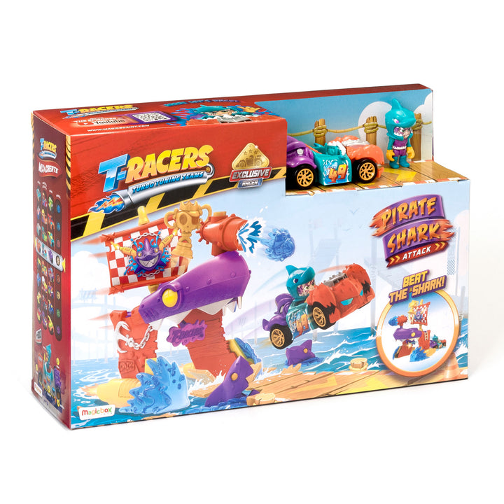 Exkluzivní vozidlo T-Racers Pirátský žralok Playset