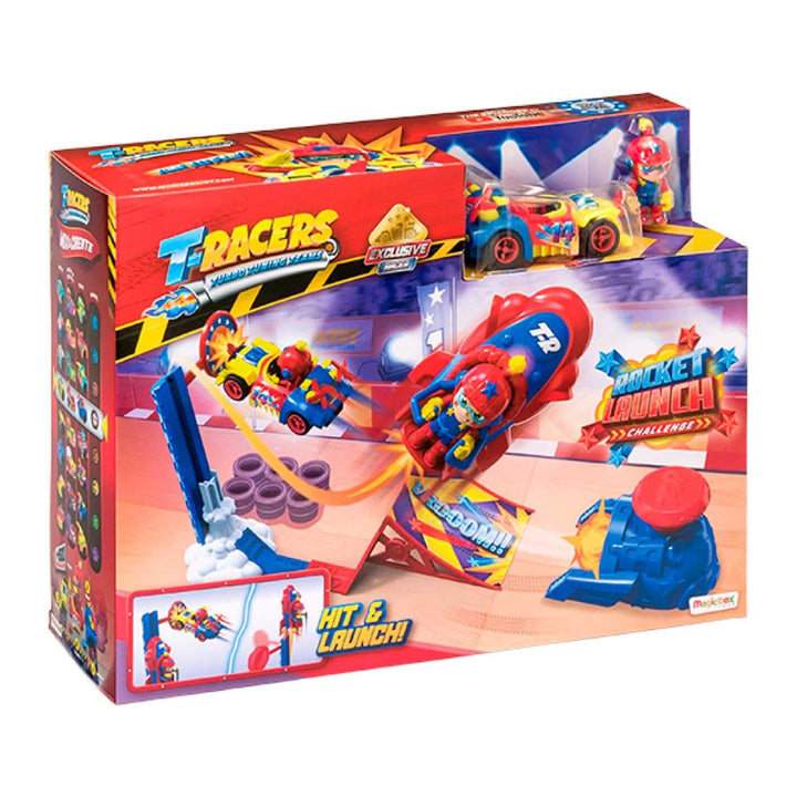 Exkluzivní vozidlo T - Racers Rocket Launch Playset