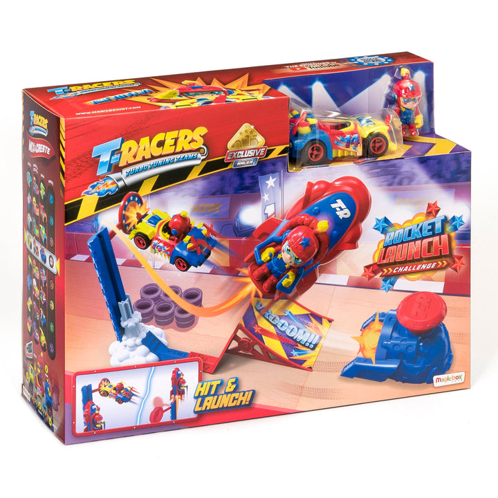 Exkluzivní vozidlo T - Racers Rocket Launch Playset