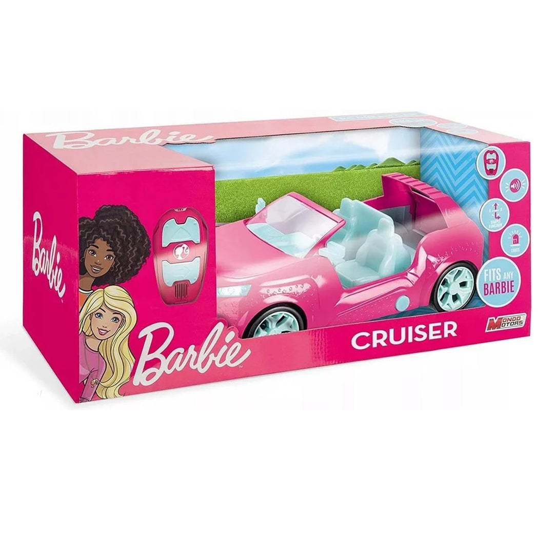 Barbie růžový SUV set s dálkovým ovládáním až 5 km/h