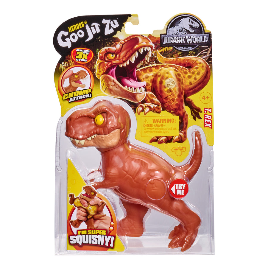 Figurka Heroes of Goo Jit Zu Jurský svět - dinozaurus T-Rex