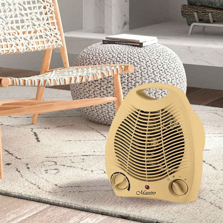 Termoventilátor elektrický ohřívač Maestro MR-920 2000 W béžový