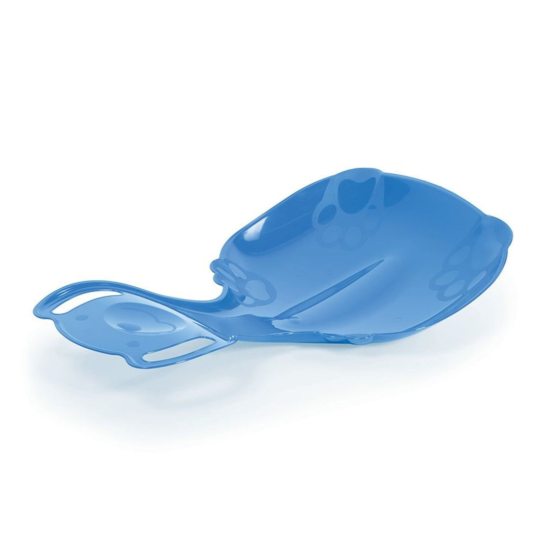 Dětský kluzák Snow Slide Polar Bear 2 z plastu, modrý