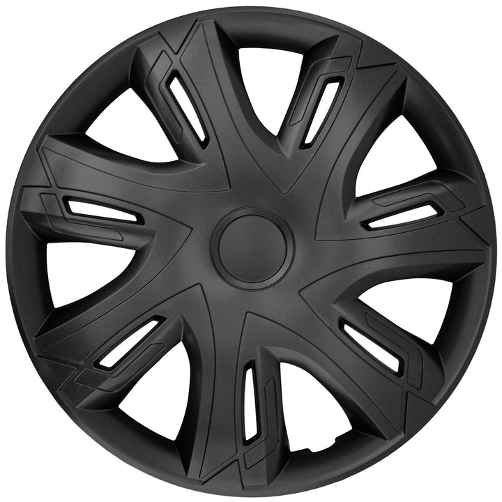 Poklice na kola 14" N-Power plastová. černá matná, 4 kusy