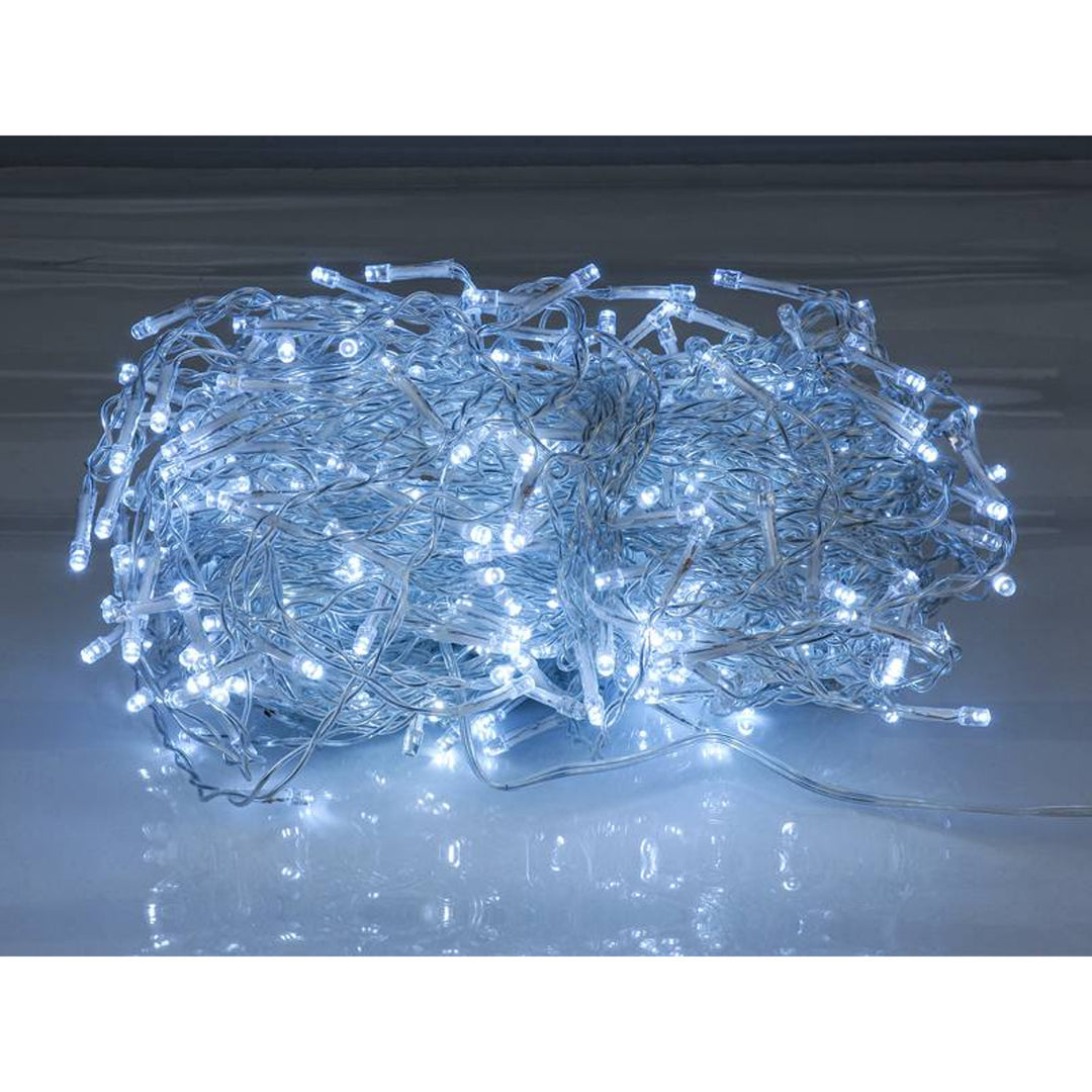 Světelná girlanda ML50Z 100 rampouchů 500 LED 15m studená bílá IP44