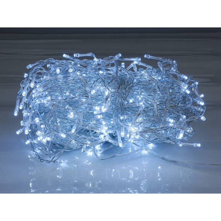 Světelná girlanda ML50Z 100 rampouchů 500 LED 15m studená bílá IP44