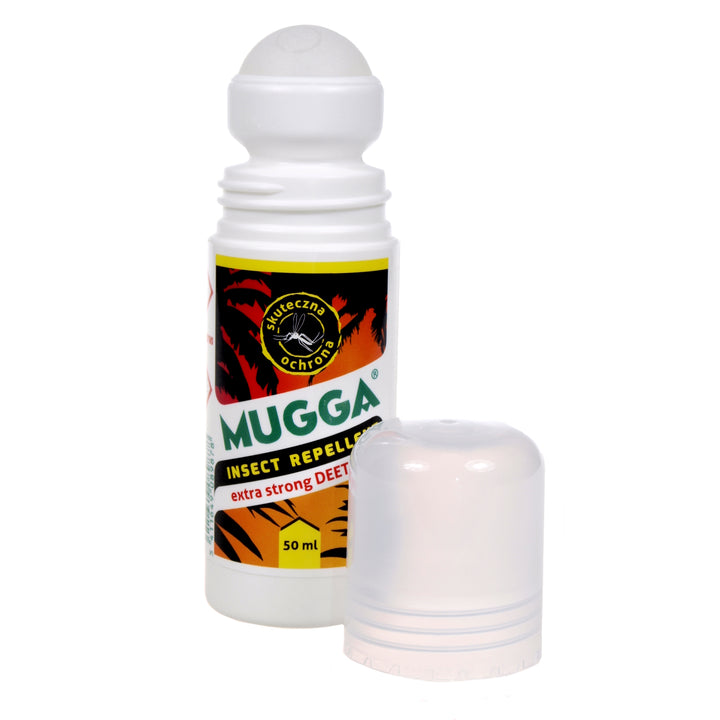 Zestaw Mugga Strong Spray + Roll On 50% Deet Mugga