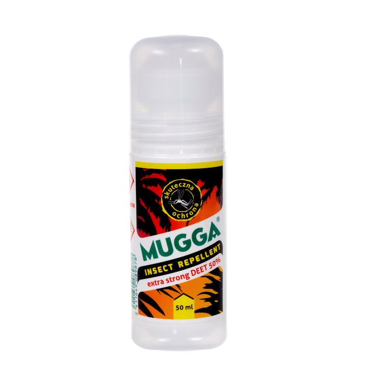 Zestaw Mugga Strong Spray + Roll On 50% Deet Mugga