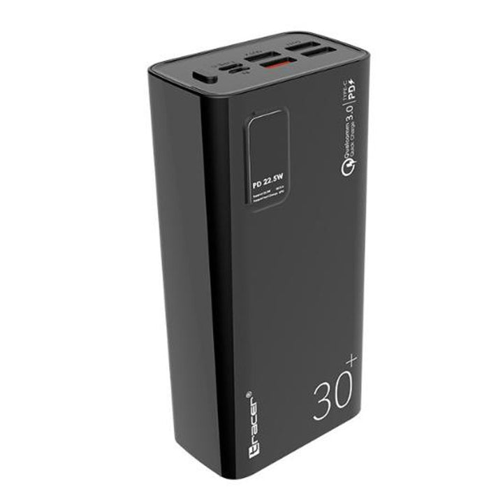 Powerbanka 30 000 mAh USB-C 4 x USB 2.0 Quick Charge QC3.0 Rychlé nabíjení PD 22,5W + SPC