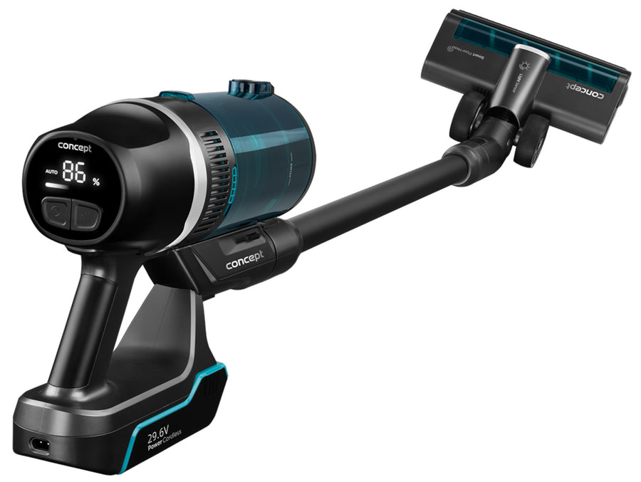 Concept VP6130 Ruční akumulátorový vysavač ICONIC Animal Smart Flex 29,6 V Odkurzacz ręczny.