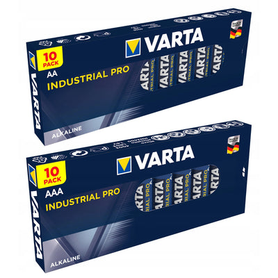 Sada alkalických baterií Varta Industrial AA AAA 20 ks.