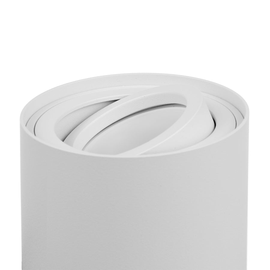 3x Maclean Round Plafond White MCE422 + 3x LED žárovka GU10 5W 4000K