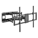 Ekonomický držák na TV Maclean, max. VESA900x600, 60-120", 120 kg, černý, MC-482