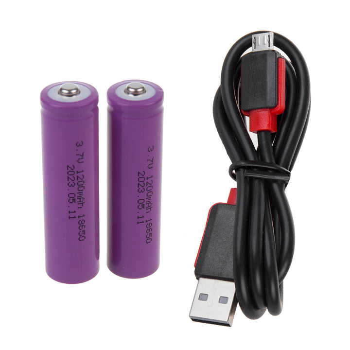 Magnetická dílenská lampa Maclean COB, 2x1200mAh, 700lm, USB Type-C/Micro USB, MCE307