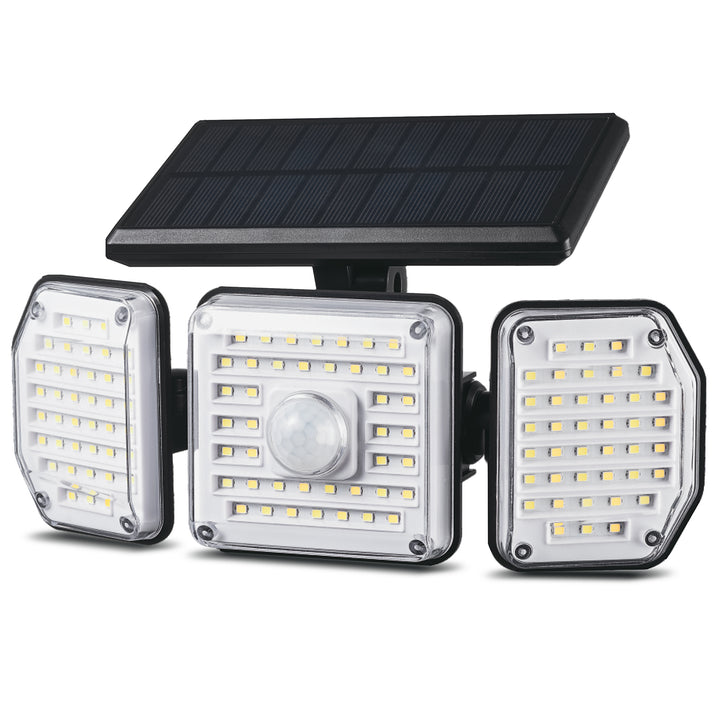 Solární LED lampa se senzorem pohybu Maclean IP65, 4W, 320lm, 4000K, Li-ion 1200 mAh, 3 provozní režimy MCE615