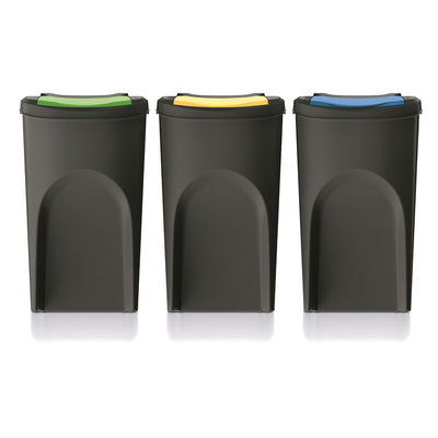Sada košů na třídění odpadu 3x Keden SORTI BOX 3x35l