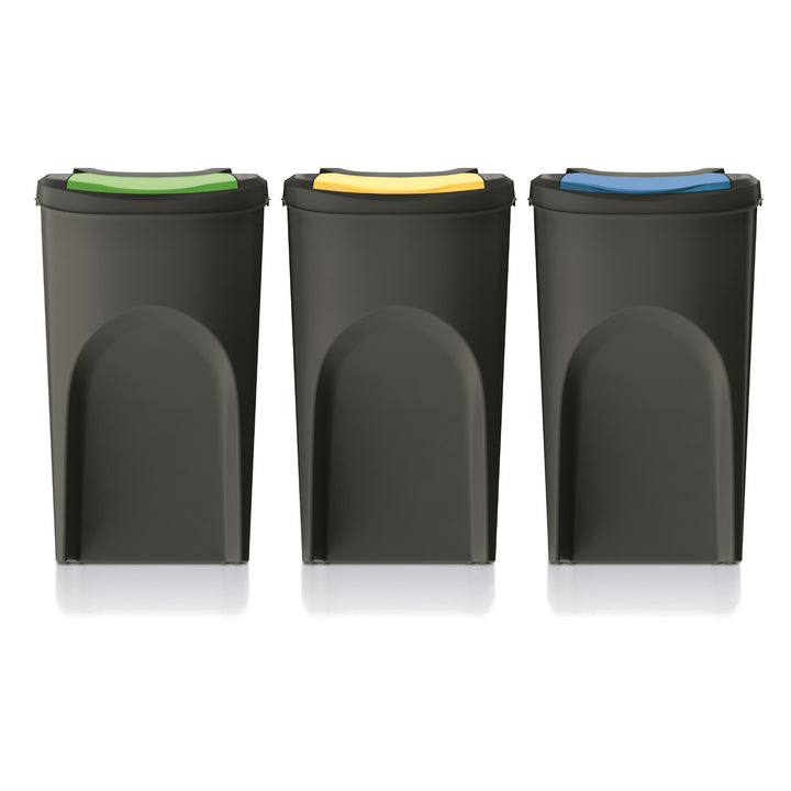 Sada košů na třídění odpadu 3x Keden SORTI BOX 3x35l