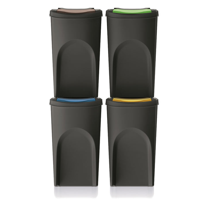 Sada košů na třídění odpadu Keden SORTI BOX 4x35 l
