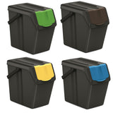 Sada košů na třídění odpadu 4x25 l Prosperplast ISWB25S5-S411