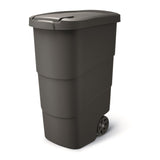 Prosperplast Wheeler 90 l s kolečky odpadkový koš  a víkem - černý