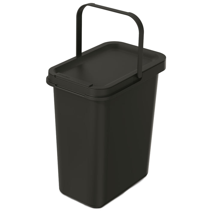 Keden SYSTEMA odpadkový recyklační  koš - černý12 litrů