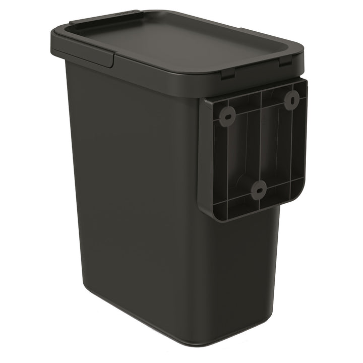Keden SYSTEMA odpadkový recyklační  koš - černý12 litrů